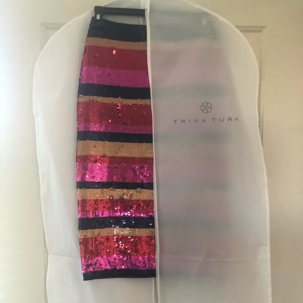 Trina Turk Sequin Skirt